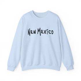 Buy light-blue New Mexico Sweatshirt - Graffiti Crewneck