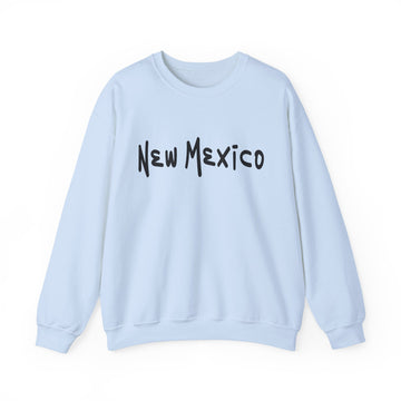 Buy light-blue New Mexico Sweatshirt - Graffiti Crewneck