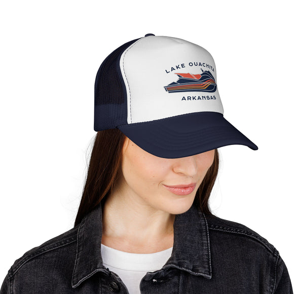 Lake Ouachita, Arkansas PWC Boating Trucker Hat