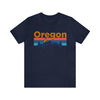 Oregon T-Shirt - Mountain Sunset Unisex Oregon Shirt
