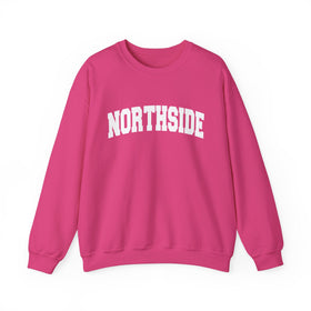 Buy heliconia Northside Sweatshirt - Unisex Graphic Crewneck