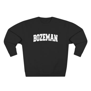 Buy black Premium Bozeman, Montana Retro Graphic Sweatshirt