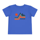 Vermont Toddler T-Shirt - Retro Palm Tree Unisex Toddler Vermont Shirt-5