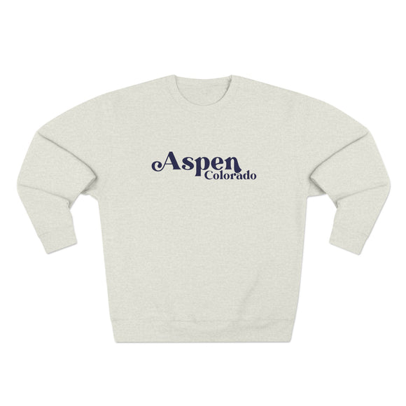 Premium Aspen, Colorado Sweatshirt