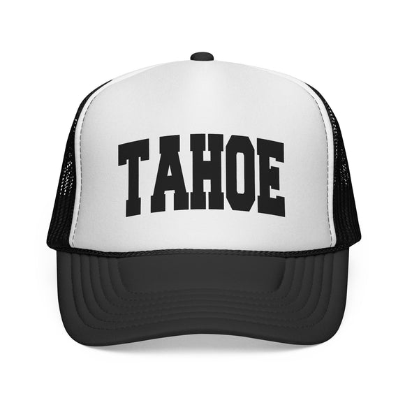 Lake Tahoe, California Collegiate Style Trucker Hat