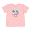 Los Angeles, California Toddler T-Shirt - Retro Palm Tree Toddler Los Angeles Shirt-3