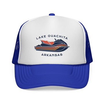 Buy royal Lake Ouachita, Arkansas PWC Boating Trucker Hat