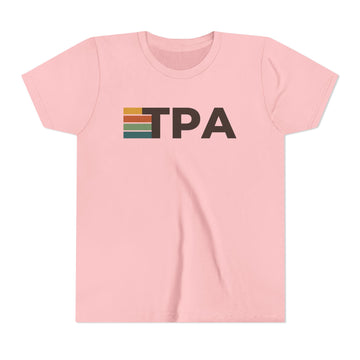 Buy pink Tampa, Florida Youth Tee - TPA T Shirt