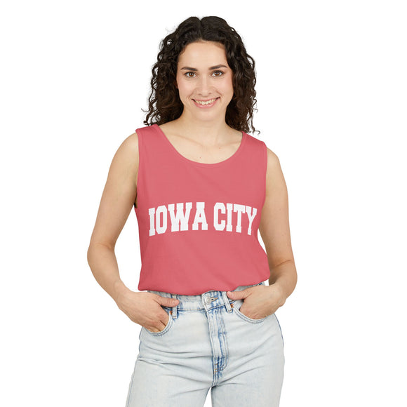 Iowa City, Iowa Tank Top Unisex | Comfort Colors - 100% Cotton