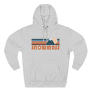 Snowmass, Colorado Hoodie - Retro Mountain Unisex Sweatshirt-3