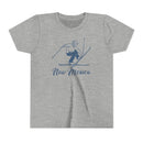 New Mexico Youth Vintage Snow Ski Graphic Tee - Kids T Shirt-3