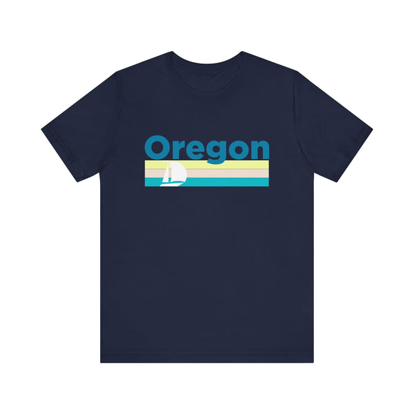 Oregon T Shirt - Sailboat Graphic Oregon Tee