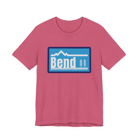 Bend Oregon Scenic Tee – Mountain & Pine Trees Travel T‑Shirt