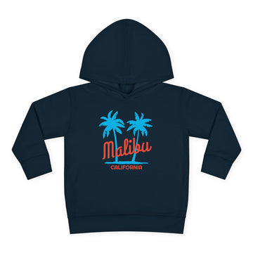 Buy navy Malibu, California Toddler Hoodie - Unisex Malibu Toddler Sweatshirt