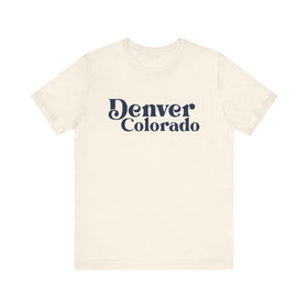 Buy natural Denver, Colorado Graphic Tee, Casual T-Shirt, Vintage Style Shirt