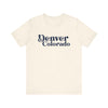 Denver, Colorado Graphic Tee, Casual T-Shirt, Vintage Style Shirt