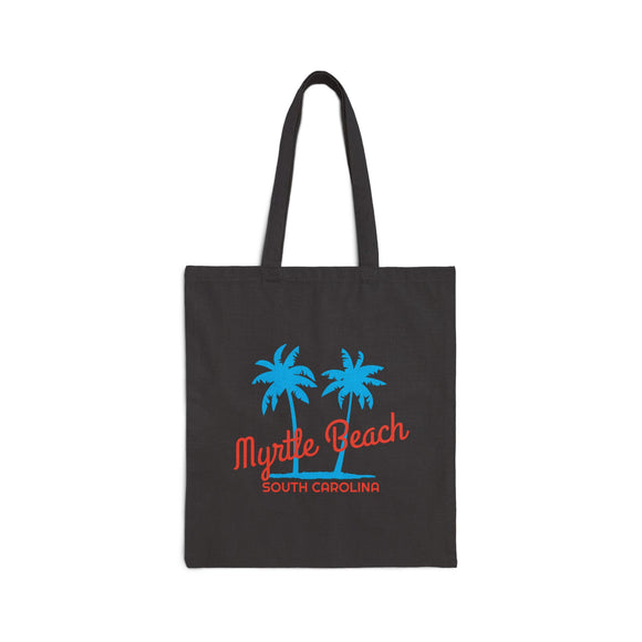 Myrtle Beach, South Carolina, Cotton Canvas Myrtle Beach Tote Bag
