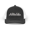 Nebraska Snapback Trucker Cap - Embroidered Nebraska Hat