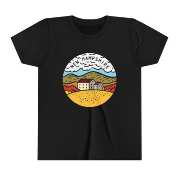 New Hampshire Youth T-Shirt - Unisex Kids New Hampshire Shirt - 0