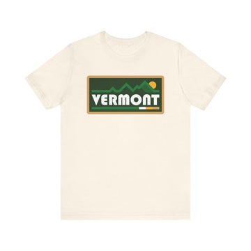 Vermont T Shirt - Retro Graphic Vermont Tee - 0