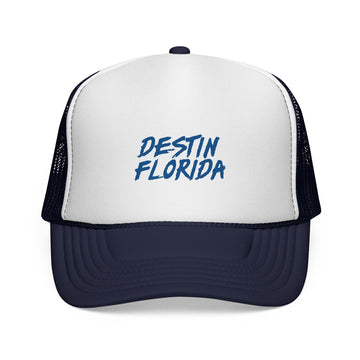 Buy dark-navy Destin Trucker Cap | Florida Hat