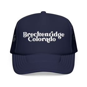 Breckenridge, Colorado Trucker Hat - Foam Breckenridge Cap
