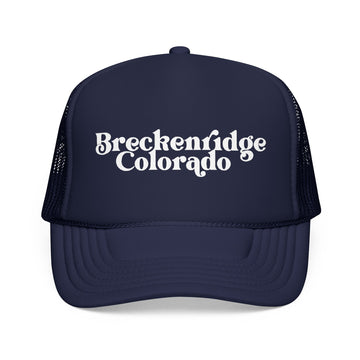 Breckenridge, Colorado Trucker Hat - Foam Breckenridge Cap
