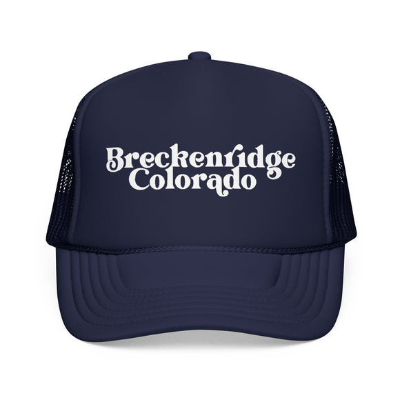 Breckenridge, Colorado Trucker Hat - Foam Breckenridge Cap
