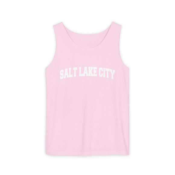 Salt Lake City, Utah Tank Top Unisex | Comfort Colors - 100% Cotton
