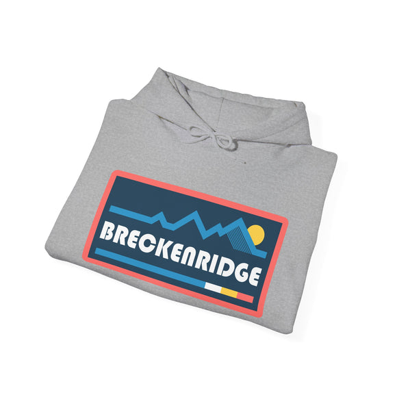 Breckenridge, Colorado Hoodie - Unisex Sun Breckenridge Hoodie Graphic Sweatshirt