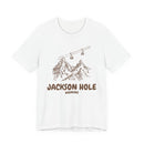 Jackson Hole, Wyoming Mountain T-Shirt — Vintage Gondola Ski Mountain Tee-2