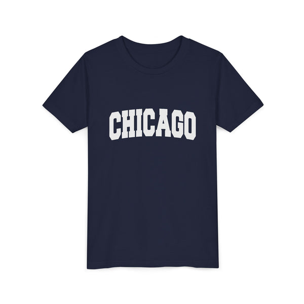 Chicago, Illinois Youth Graphic Tee - Kids Chicago T Shirt