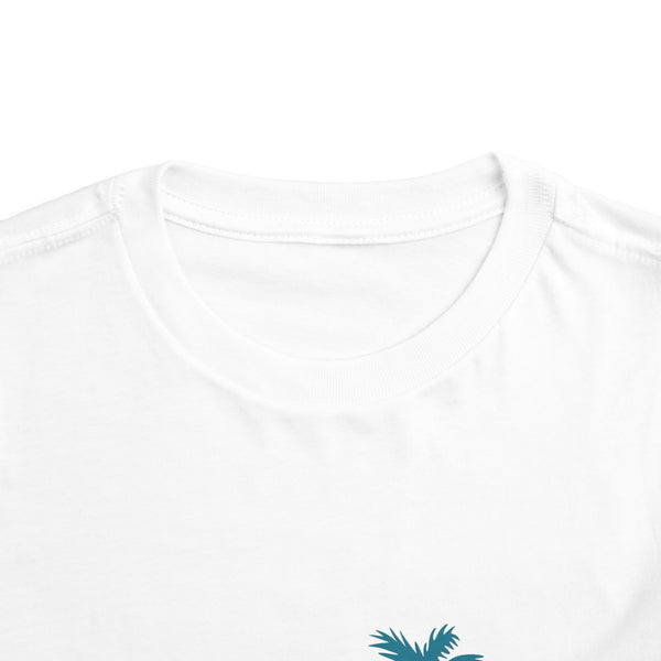 Tulum, Mexico Toddler T-Shirt - Retro Palm Tree Toddler Tulum Shirt