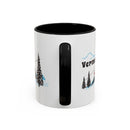 Vermont Retro Snow Skiing Mountain 11 oz Mug, Ski Lodge Decor Coffee Cup, Mountain Gondola Lover Gift, Retro Skiing Mug-10