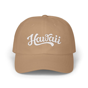 Buy khaki Hawaii Dad Hat - Embroidered Hawaii Classic Dad Cap