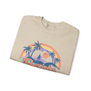 Florida Sweatshirt - Unisex Retro Beach Florida Crewneck Sweatshirt-12