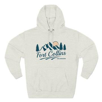 Buy oatmeal-heather Premium Fort Collins, Colorado Hoodie - Unisex Fort Collins Sweatshirt