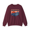 Colorado Sweatshirt Retro Mountains, Colorado Unisex Graphic Crewneck