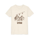 Utah Youth T-Shirt — Vintage Gondola Ski Mountain Tee-1