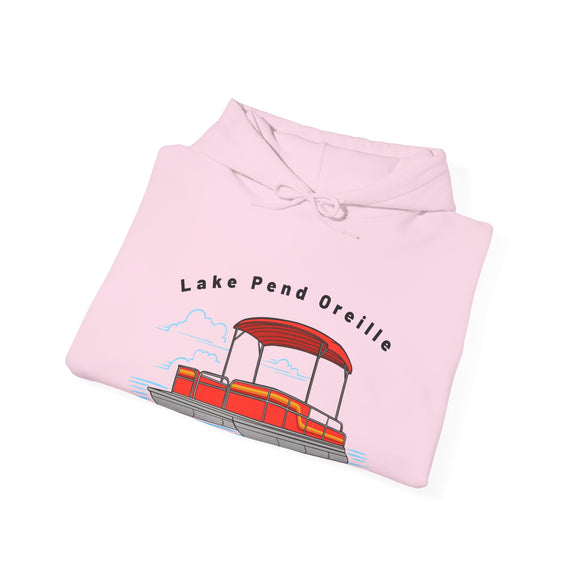 Lake Pend Oreille, Idaho Hoodie - Unisex Ski Lift Lake Pend Oreille