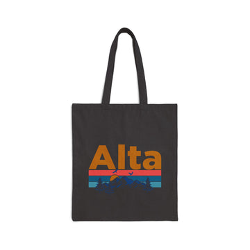 Alta, Utah Tote Bag - Cotton Canvas Alta Bag - 0