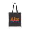 Alta, Utah Tote Bag - Cotton Canvas Alta Bag