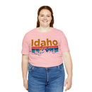 Idaho T-Shirt - Mountain Sunset Unisex Idaho Shirt-58