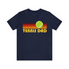 Tennis Dad T-Shirt - Retro Unisex Tennis Dad Shirt