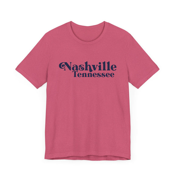 Nashville, Tennessee Graphic Tee, Casual T-Shirt, Vintage Style Shirt