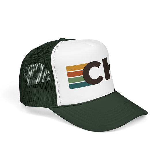 Chicago, Illinois Trucker Hat - CHI Abbr retro cap