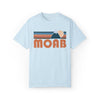 Moab, Utah Graphic Tee, Comfort Colors Retro Unisex Moab T shirt, Mountain Adventure Shirt