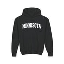 Minnesota Youth Hoodie - Kids Minnesota Hooded Sweatshirt-2