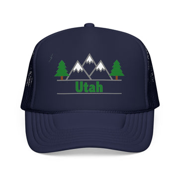 Utah Trucker Hat - Utah Mountain Cap