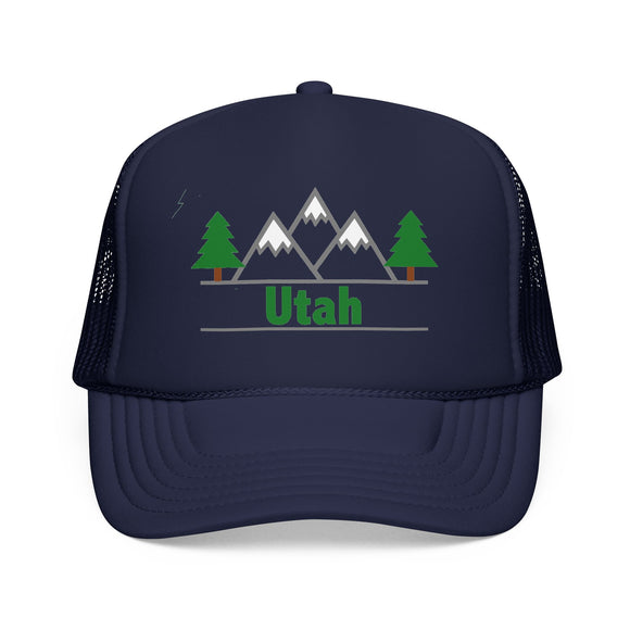 Utah Trucker Hat - Utah Mountain Cap